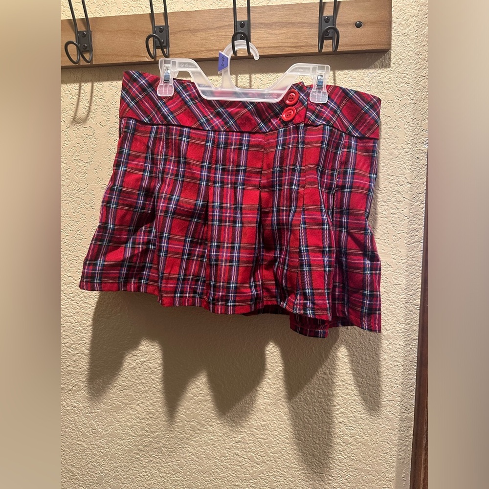 Lux Plaid Mini Schoolgirl Skirt